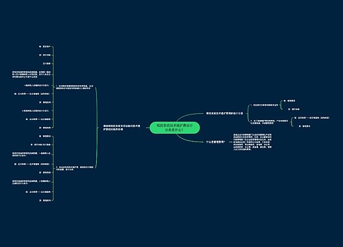 税控系统技术维护费会计分录是什么？思维导图