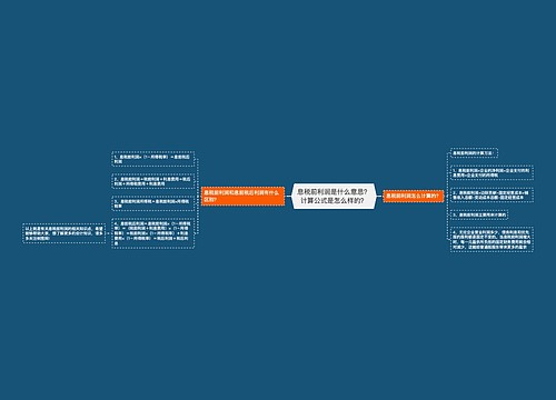 息税前利润是什么意思？计算公式是怎么样的？