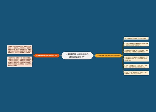 小规模纳税人申报纳税的详细流程是什么？