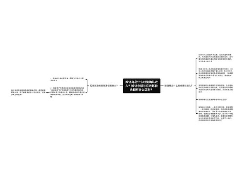 赊销商品什么时候确认收入？赊销余额与应收账款余额有什么区别？