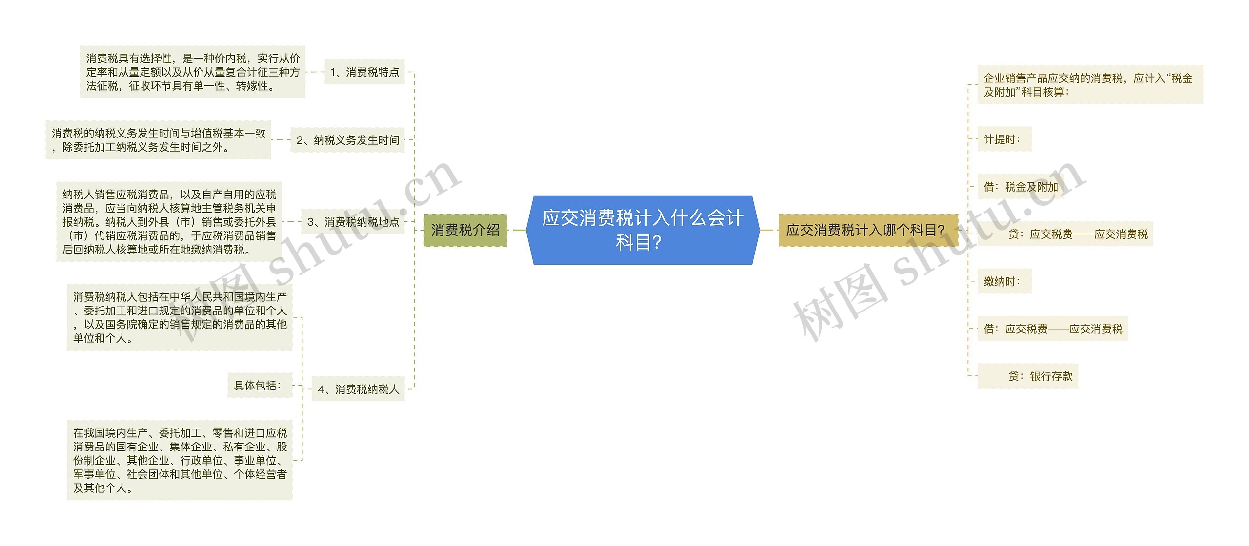 应交消费税计入什么会计科目？