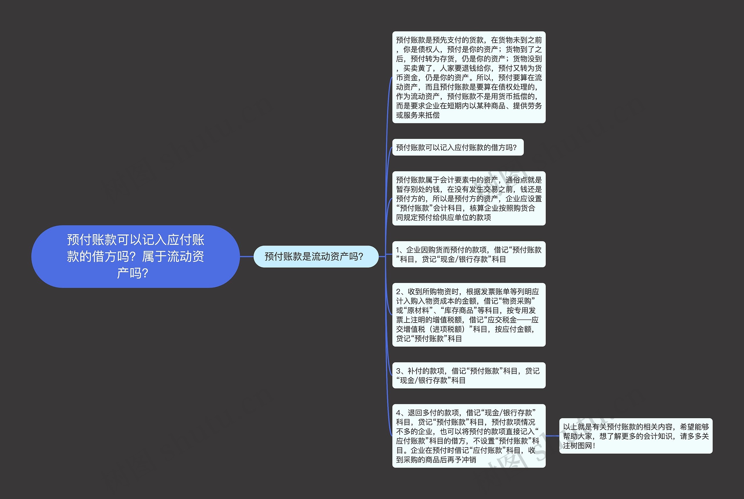 预付账款可以记入应付账款的借方吗？属于流动资产吗？