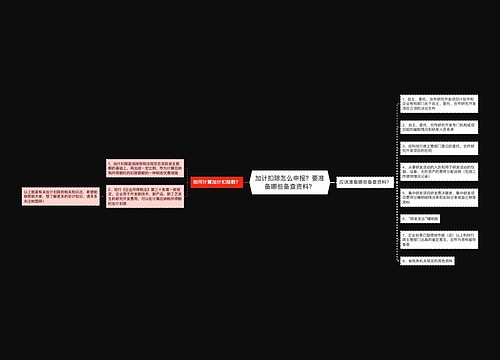 加计扣除怎么申报？要准备哪些备查资料？