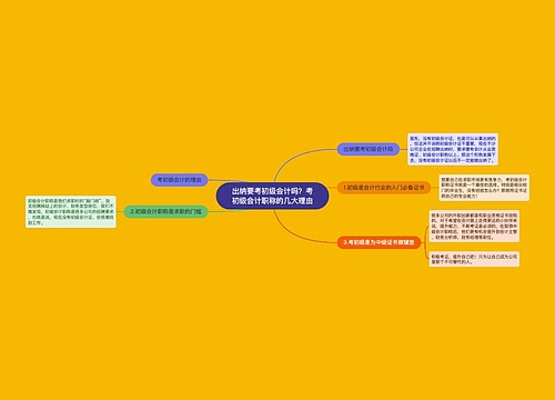 出纳要考初级会计吗？考初级会计职称的几大理由