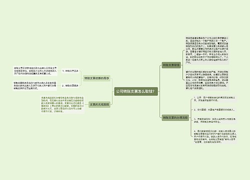 公司转账支票怎么取钱？