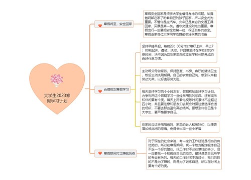 大学生2023新年寒假计划