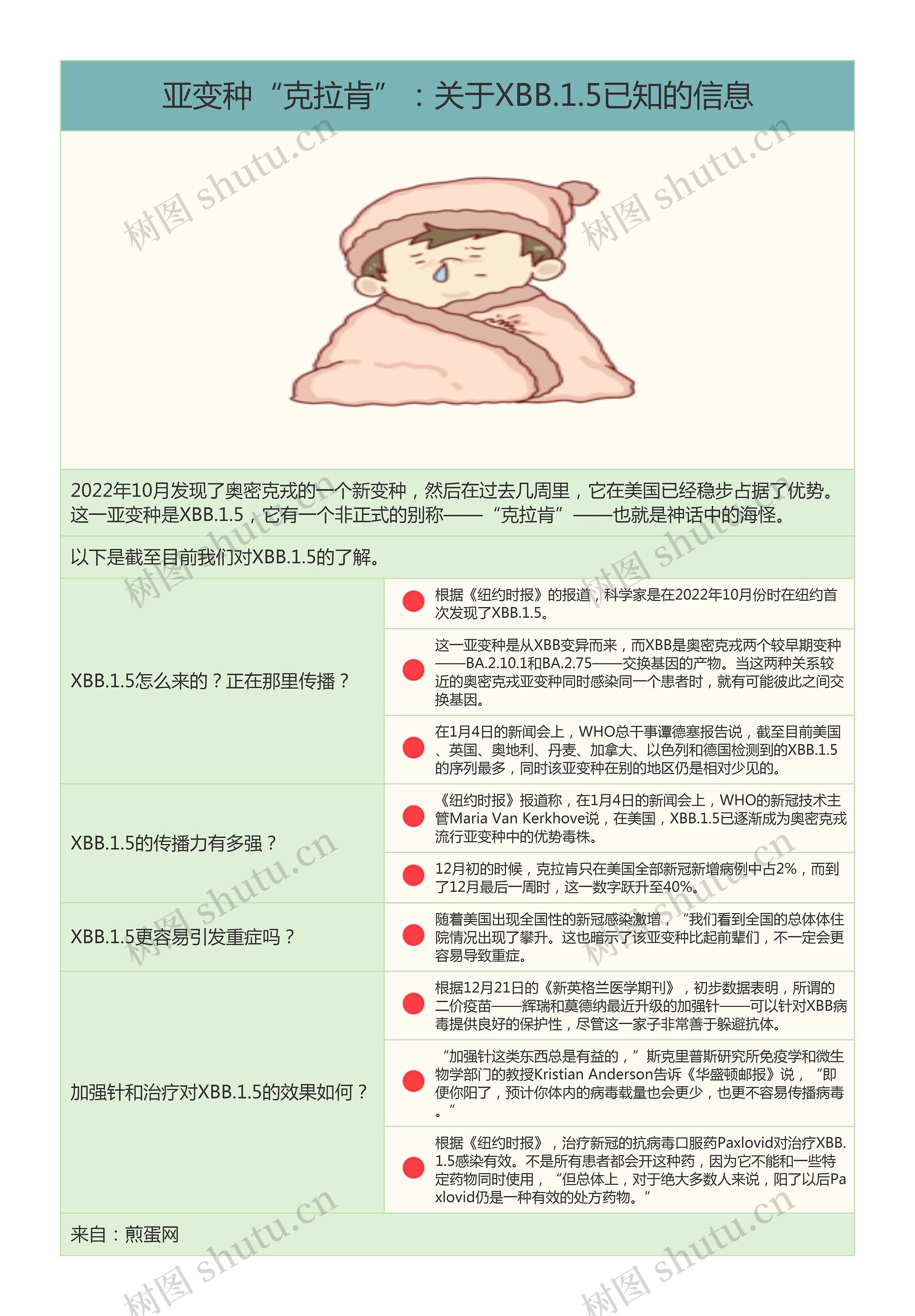 亚变种“克拉肯”：关于XBB.1.5已知的信息
