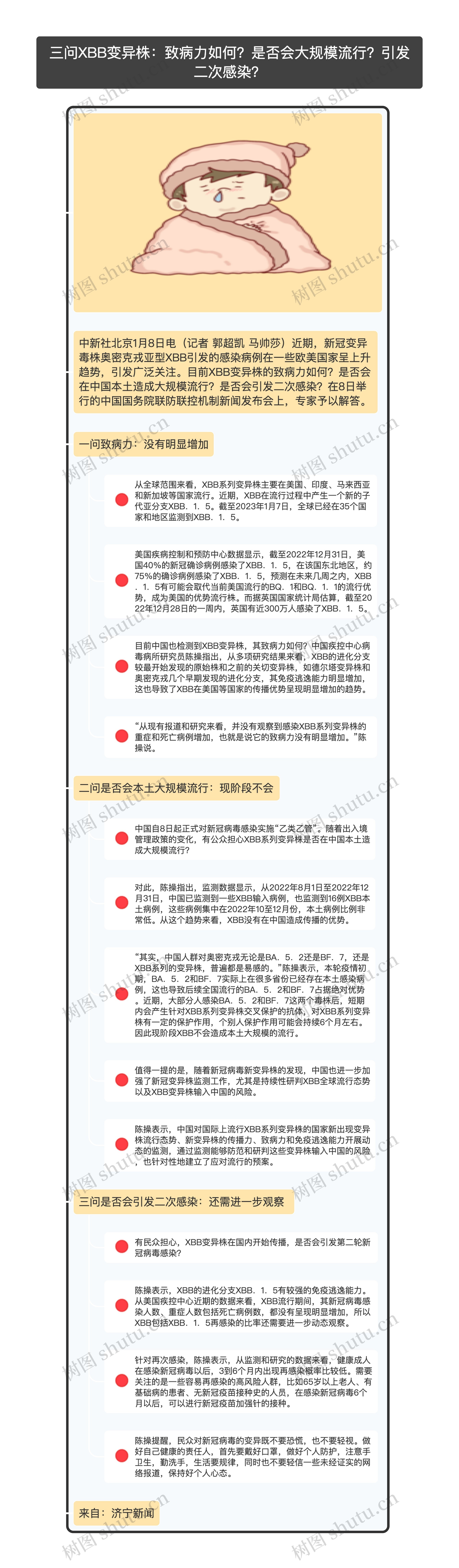 三问XBB变异株：致病力如何，是否会大规模流行，引发二次感染