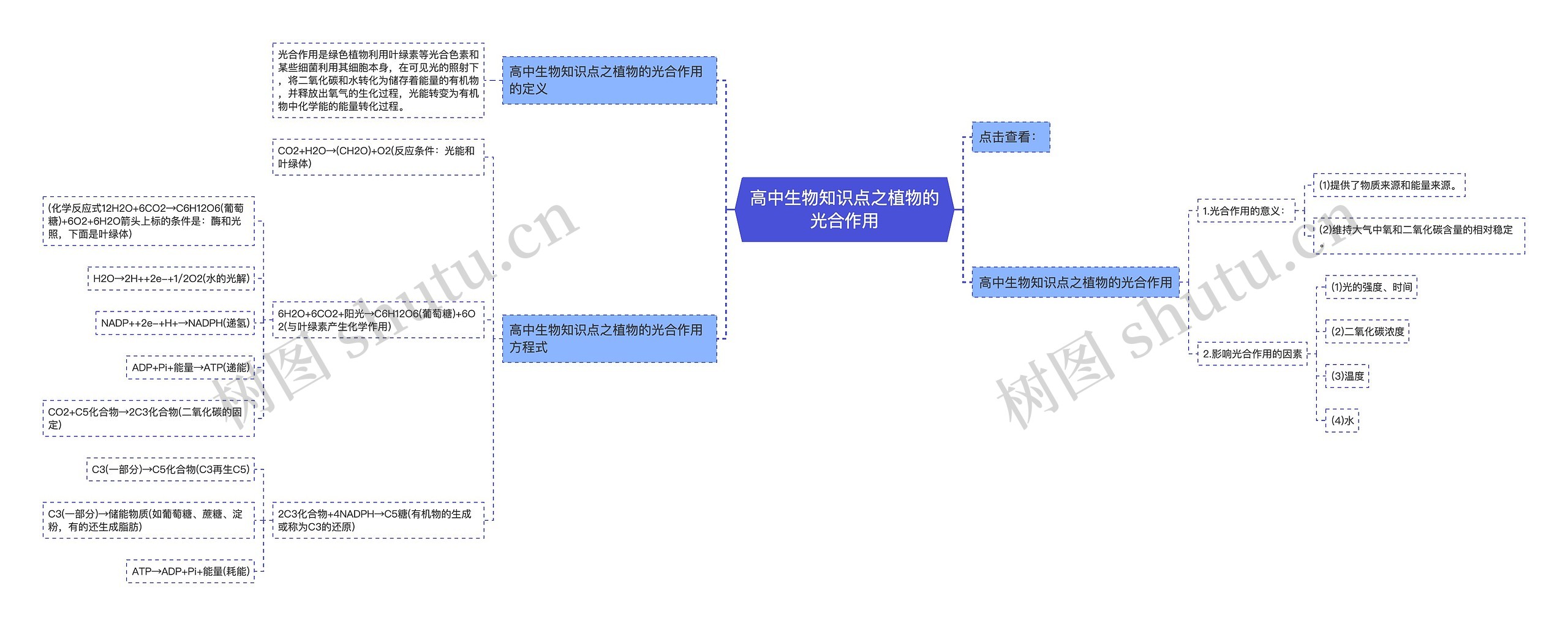 高中生物知识点之植物的光合作用