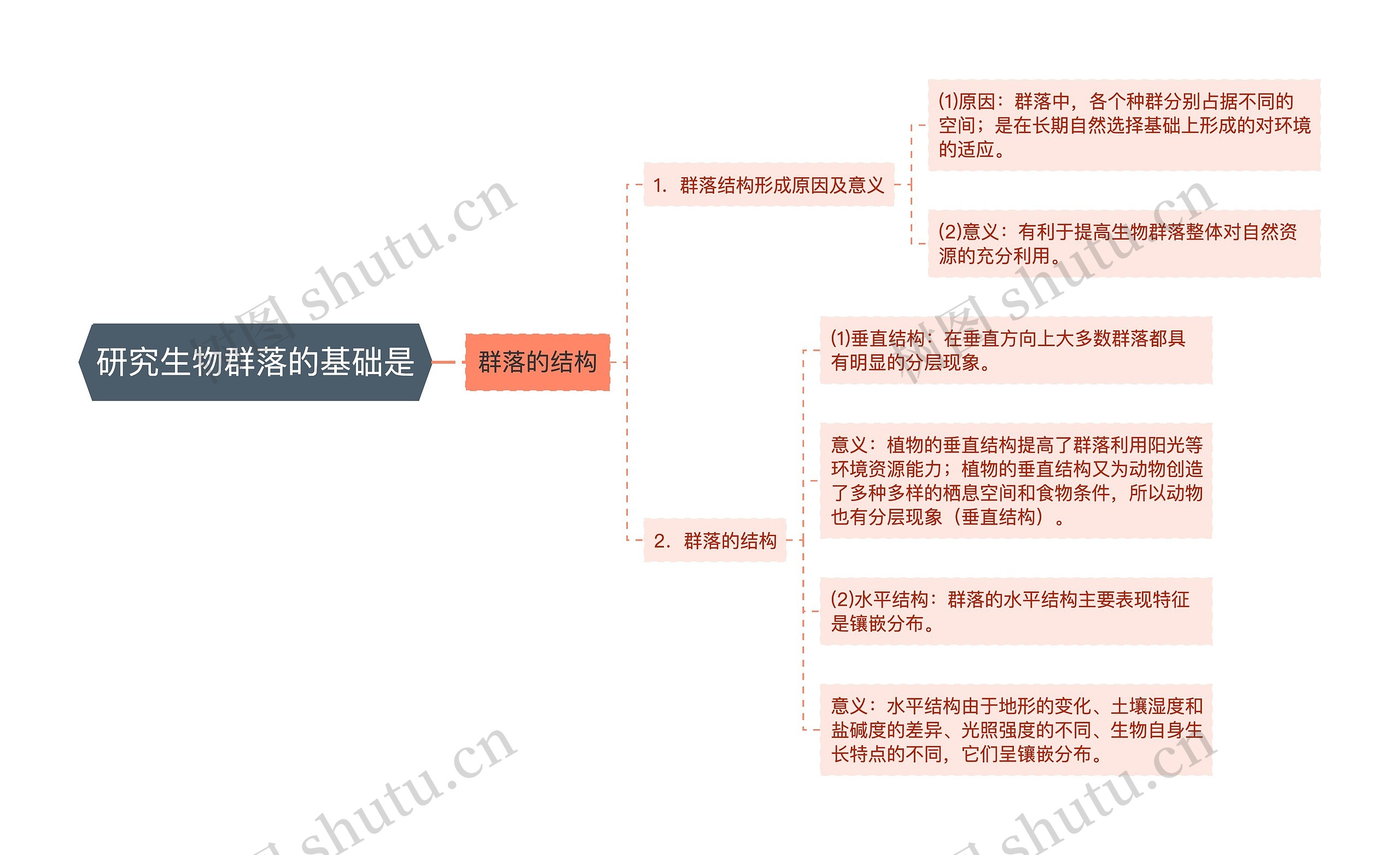 研究生物群落的基础是