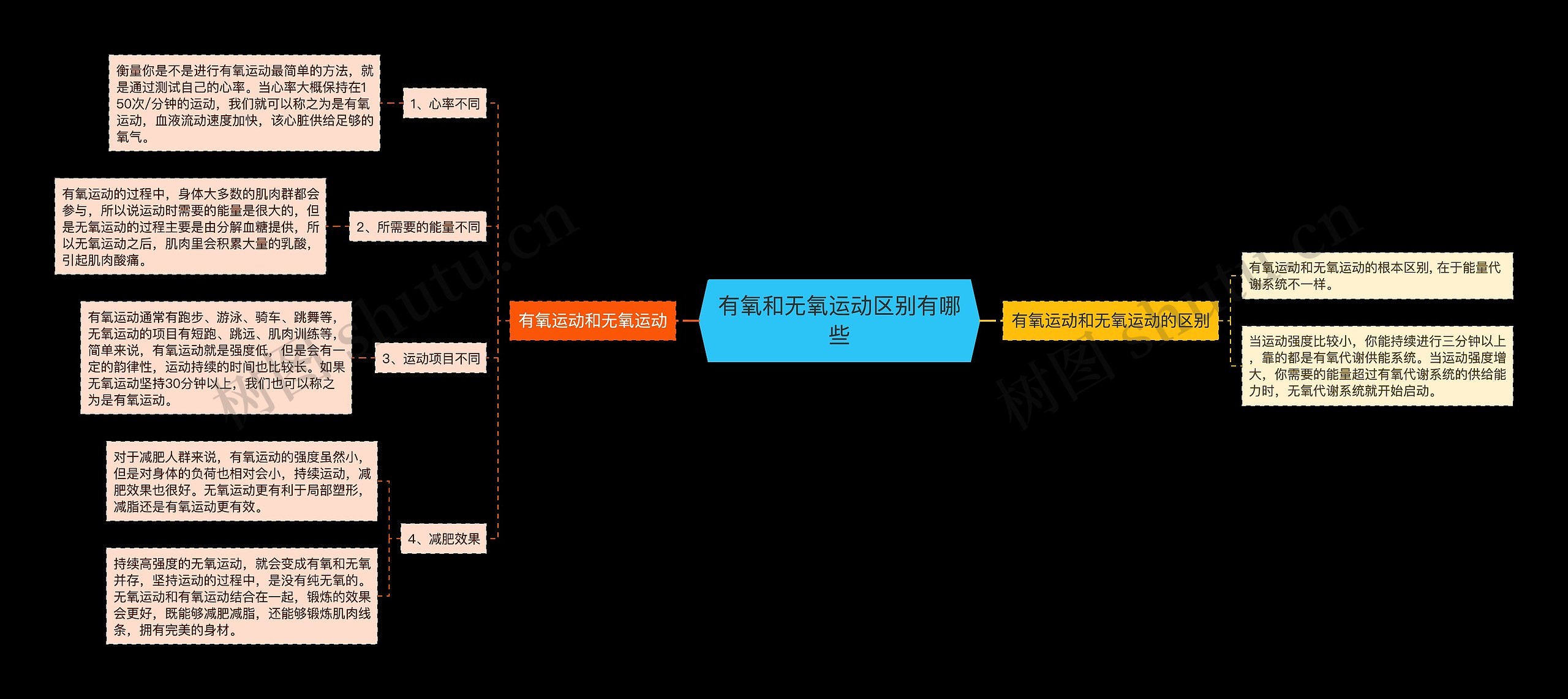 有氧和无氧运动区别有哪些