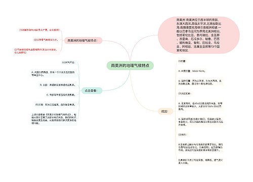 南美洲的地理气候特点