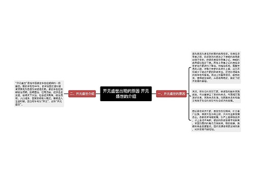 开元盛世出现的原因 开元盛世的介绍