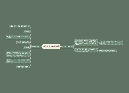 堪在文言文中的意思