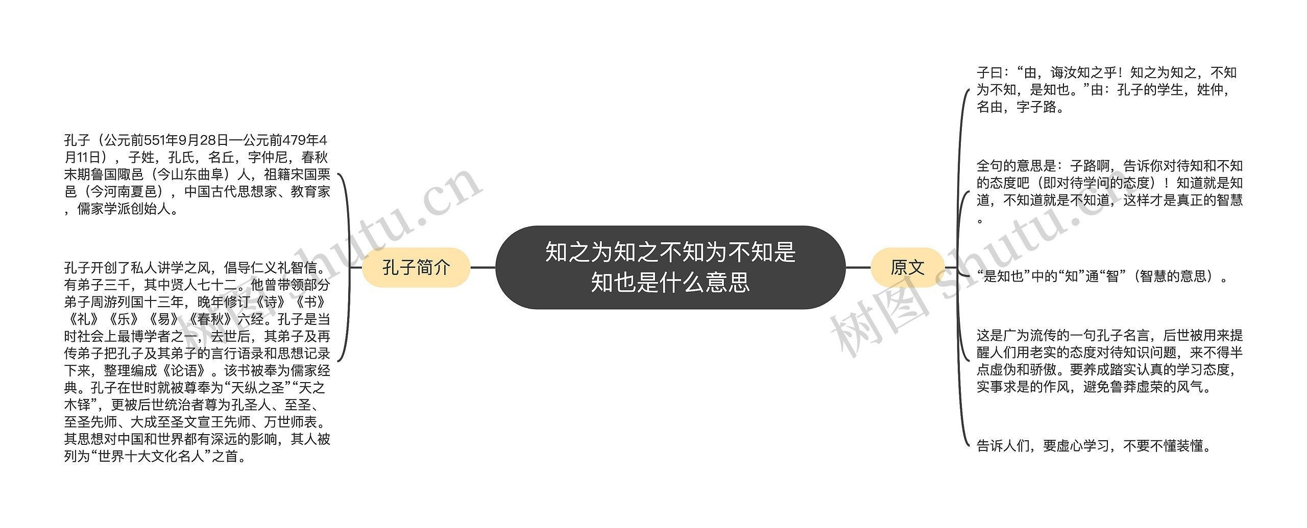 知之为知之不知为不知是知也是什么意思