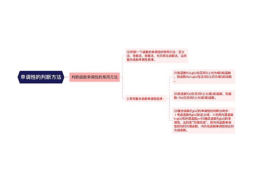 单调性的判断方法