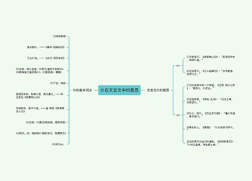 仆在文言文中的意思