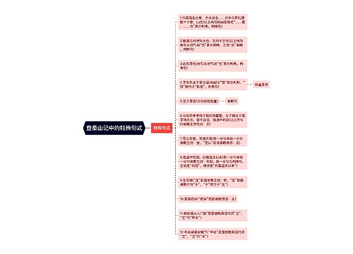 登泰山记中的特殊句式