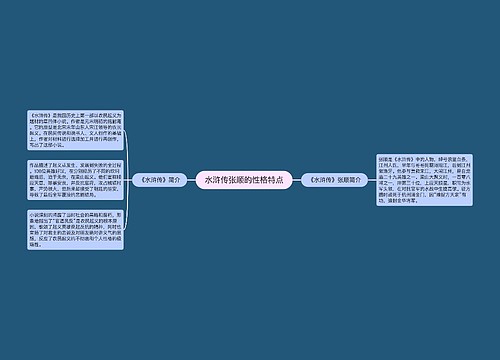 水浒传张顺的性格特点