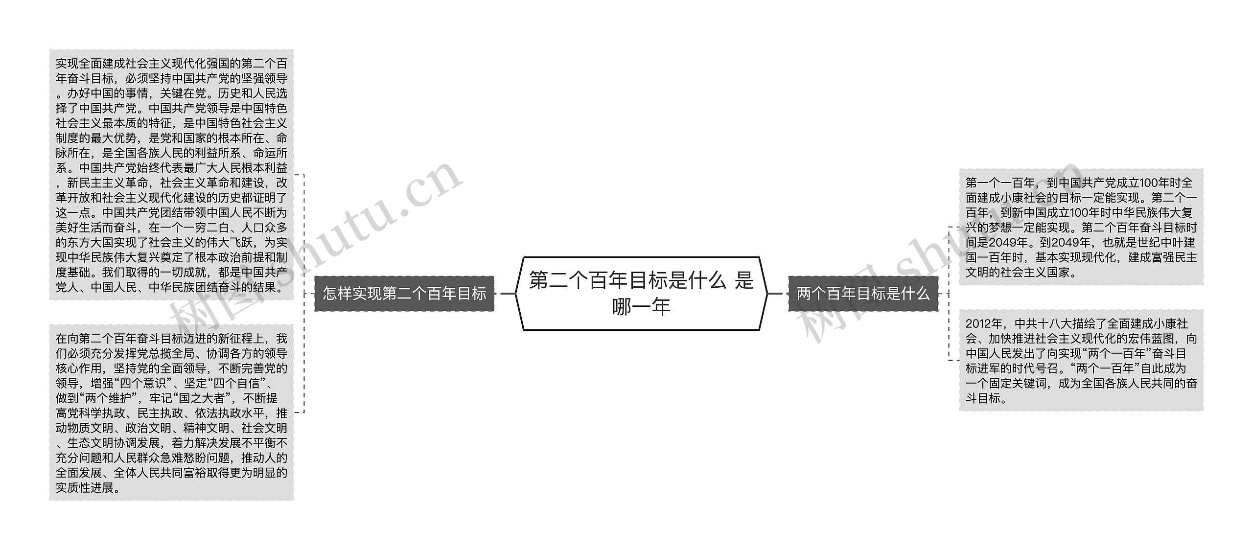 第二个百年目标是什么 是哪一年