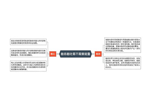 胞吞胞吐需不需要能量