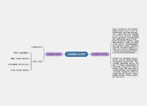 忆秦娥娄山关赏析