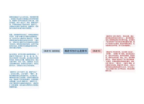 商君书为什么是禁书