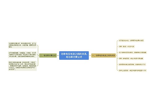 功率电压电流之间的关系,电功率计算公式