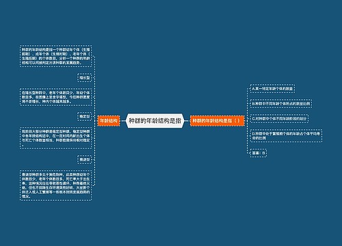 种群的年龄结构是指