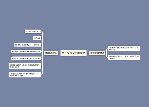 檄在文言文中的意思