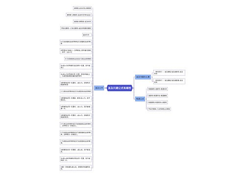 追及问题公式有哪些
