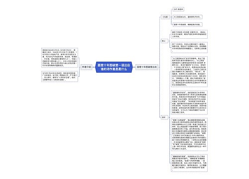 面壁十年图破壁一语出自谁的诗作意思是什么