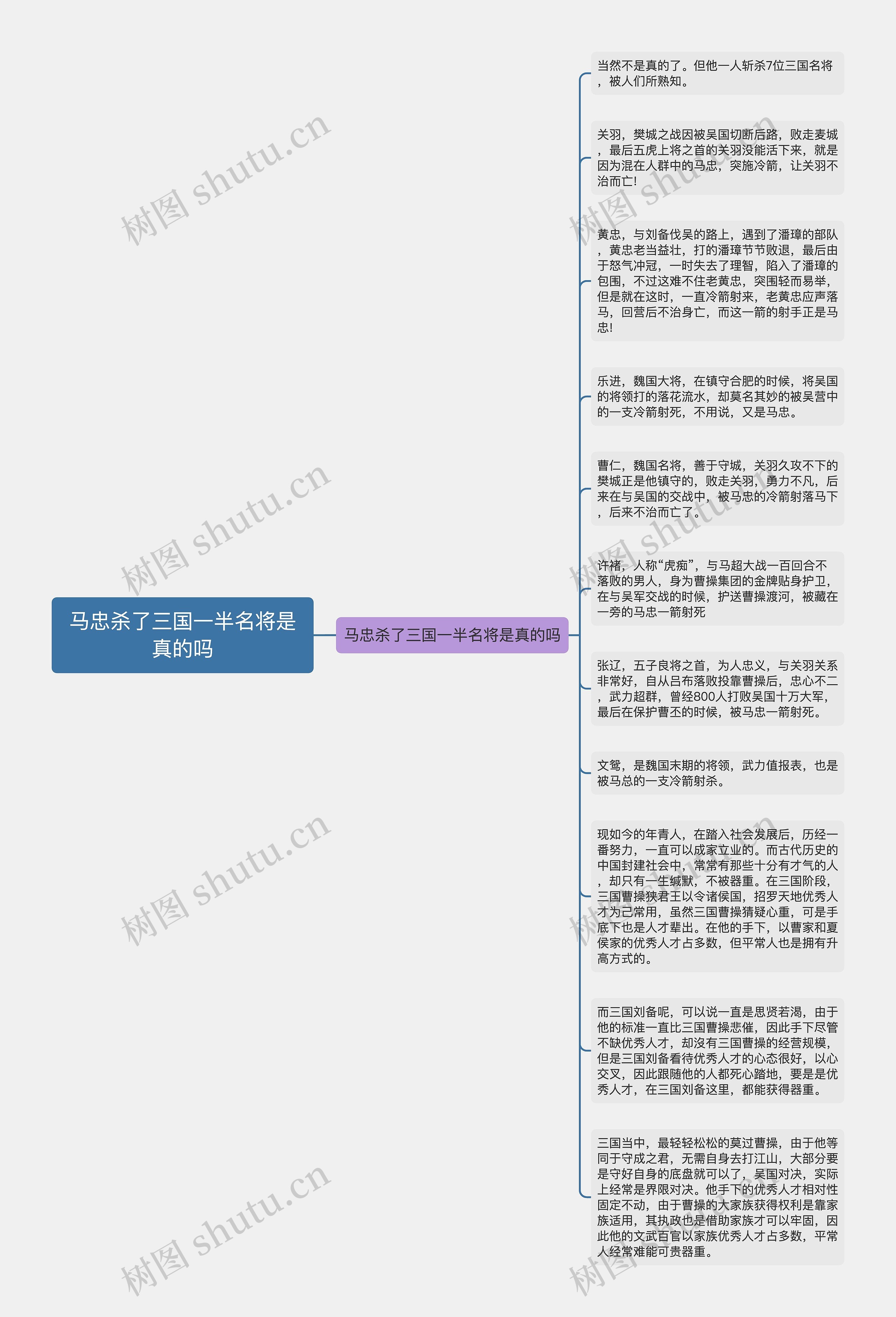 马忠杀了三国一半名将是真的吗思维导图