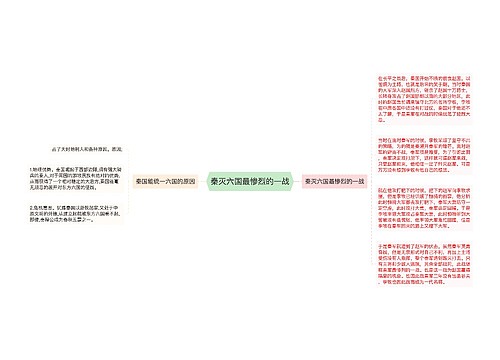 秦灭六国最惨烈的一战