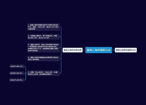 直角三角形面积公式