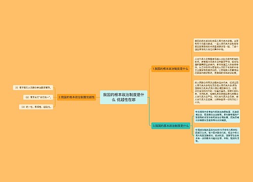 我国的根本政治制度是什么 优越性在哪