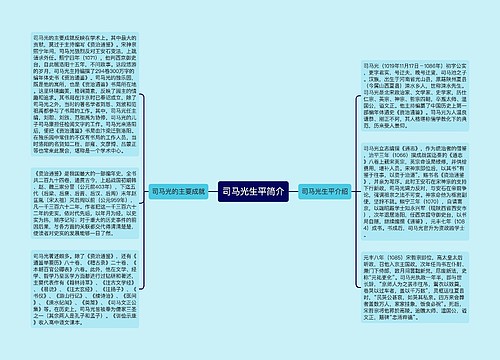 司马光生平简介