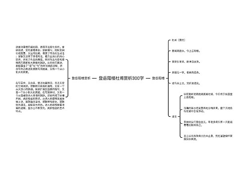 登岳阳楼杜甫赏析300字