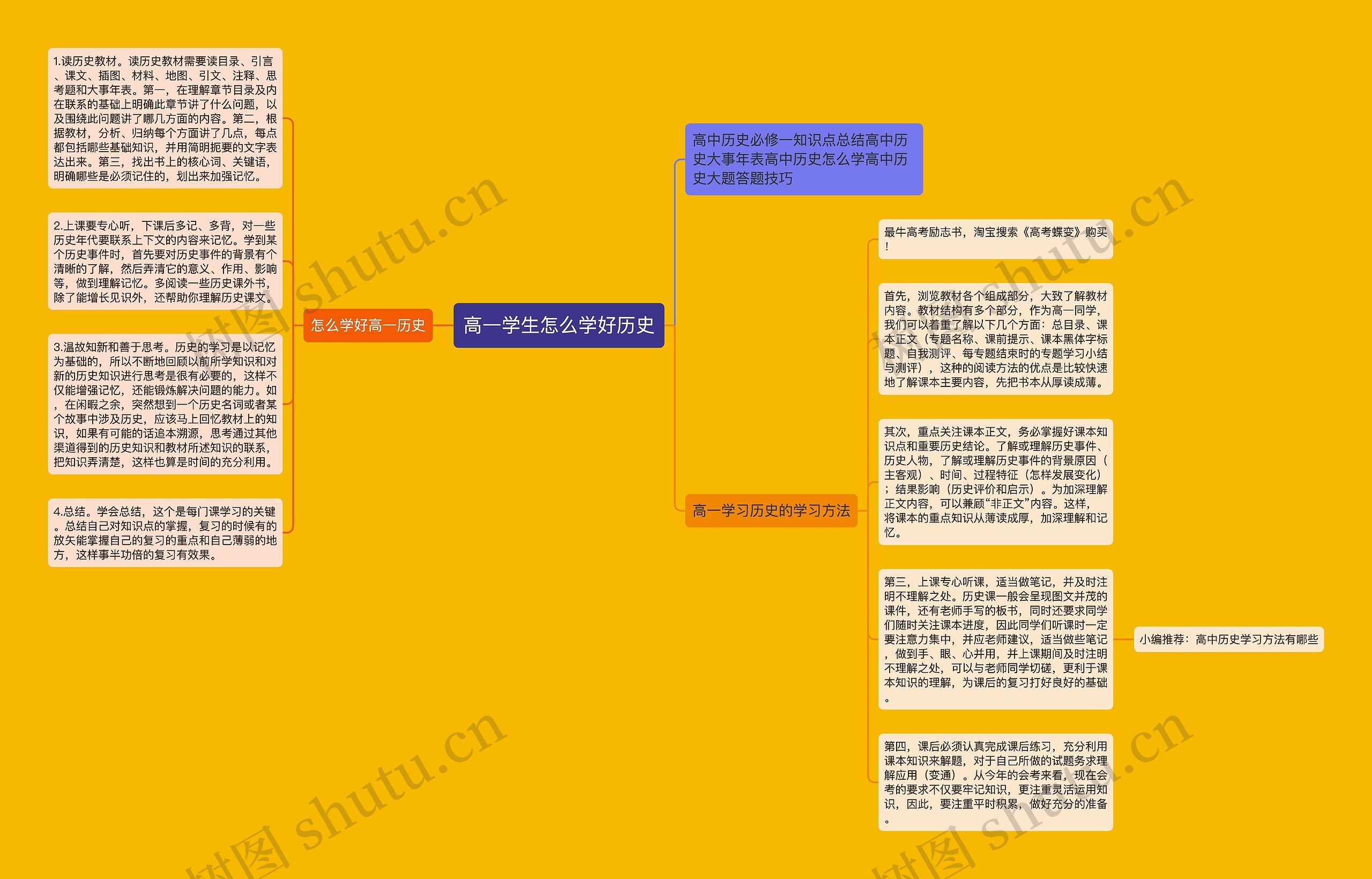 高一学生怎么学好历史