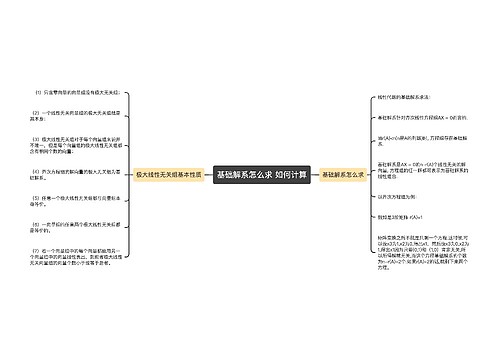 基础解系怎么求 如何计算