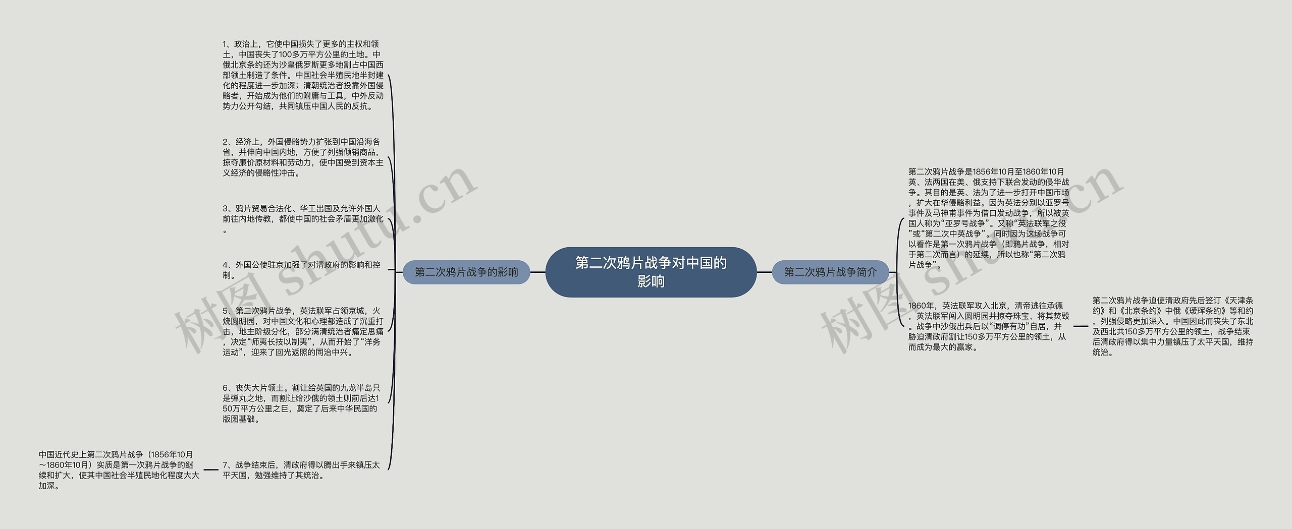 第二次鸦片战争对中国的影响