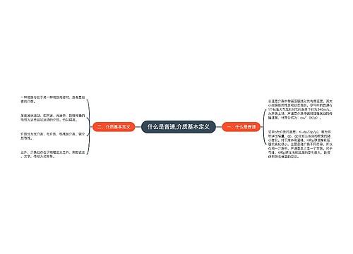 什么是音速,介质基本定义