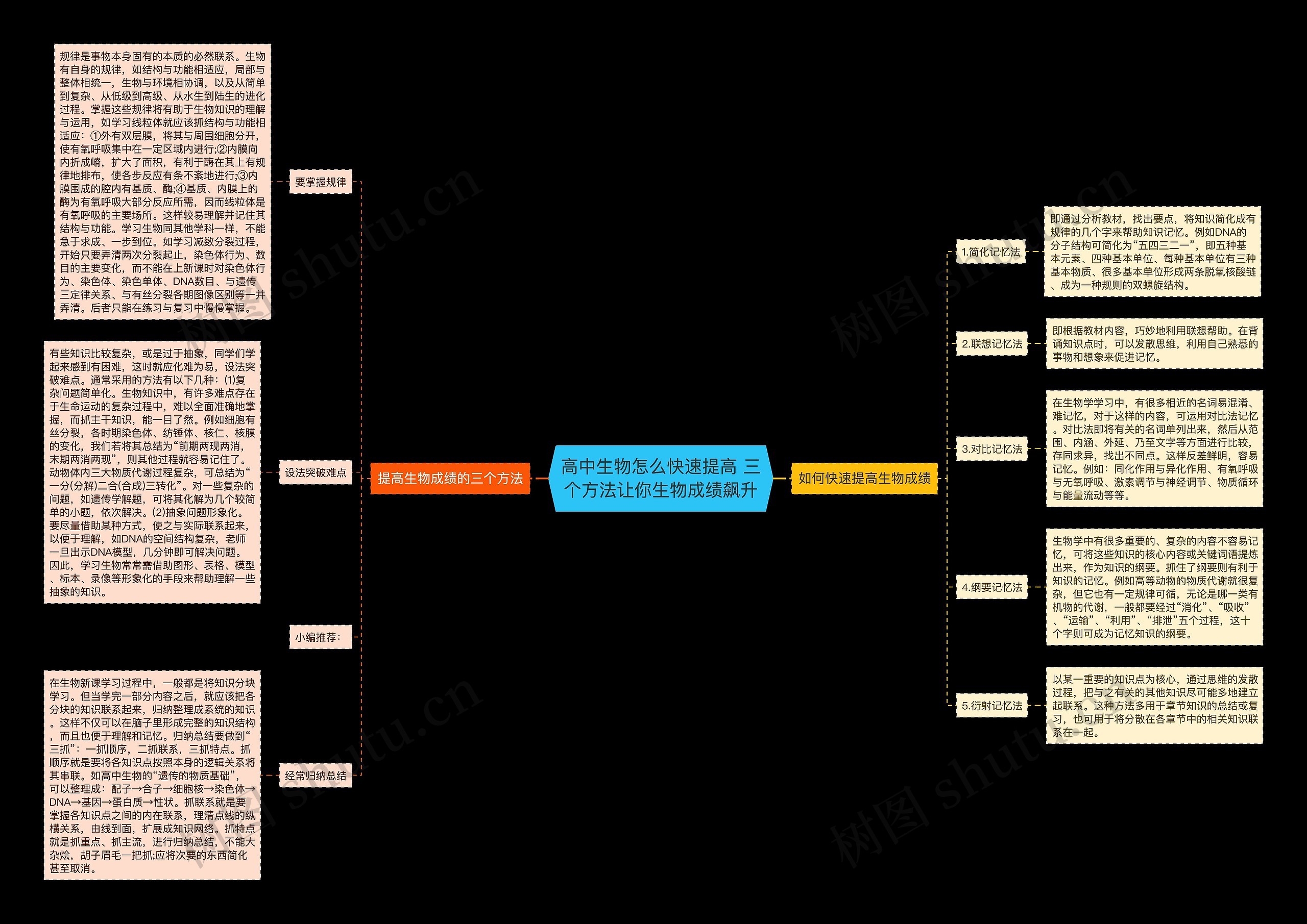 高中生物怎么快速提高 三个方法让你生物成绩飙升