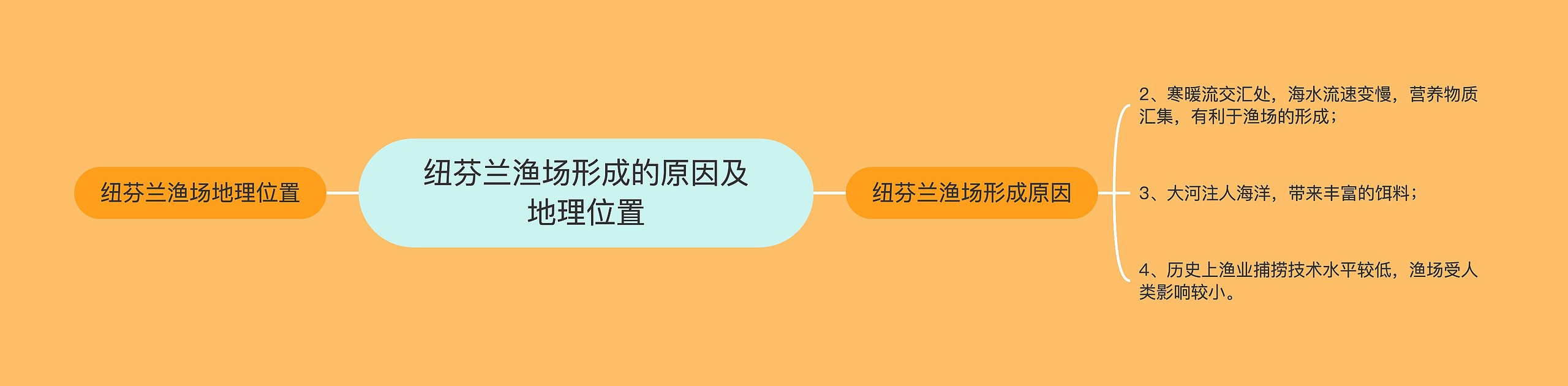 纽芬兰渔场形成的原因及地理位置