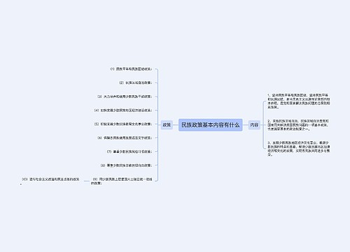 民族政策基本内容有什么