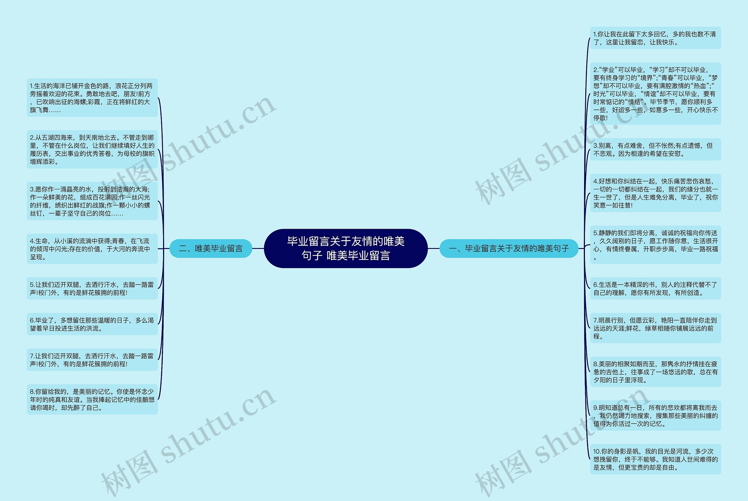 毕业留言关于友情的唯美句子 唯美毕业留言