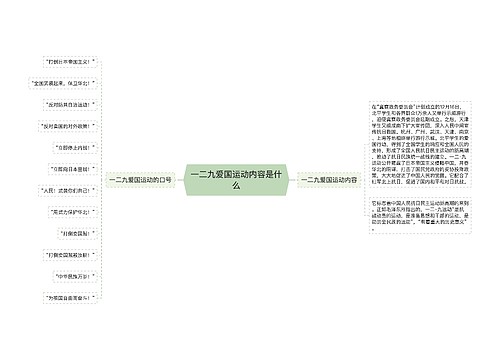 一二九爱国运动内容是什么