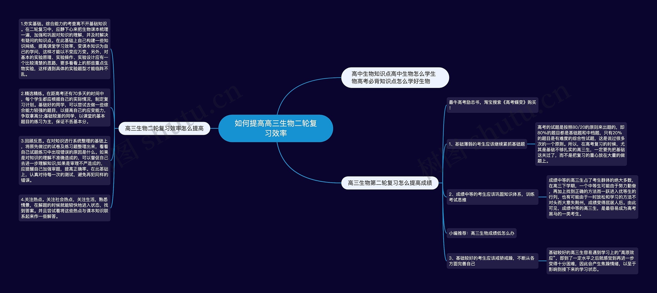 如何提高高三生物二轮复习效率