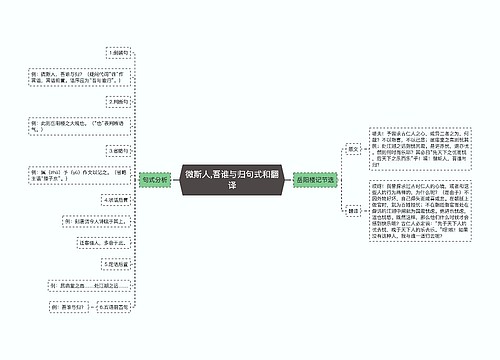 微斯人,吾谁与归句式和翻译