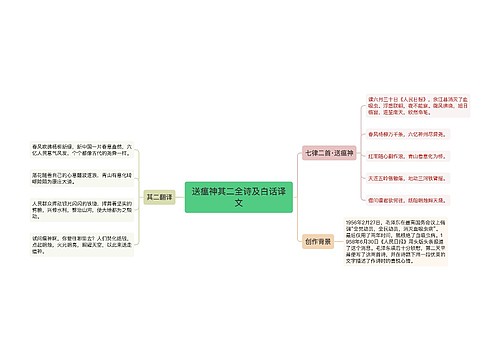 送瘟神其二全诗及白话译文